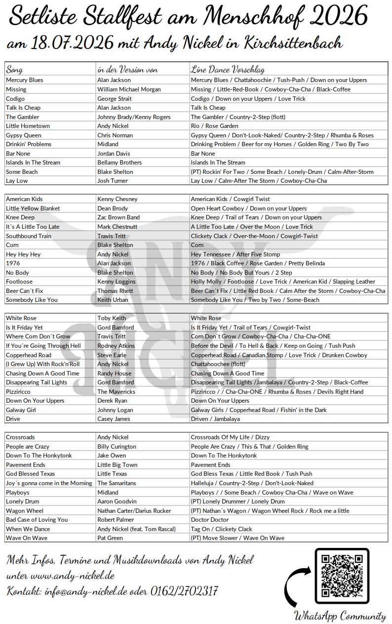 setliste menschhof2026